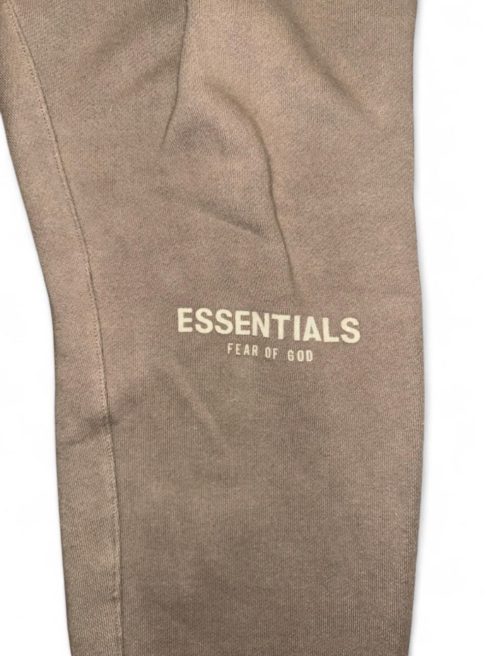 ESSENTIALS Tan Jogger Sweatpants size xsmall - Picture 3 of 5